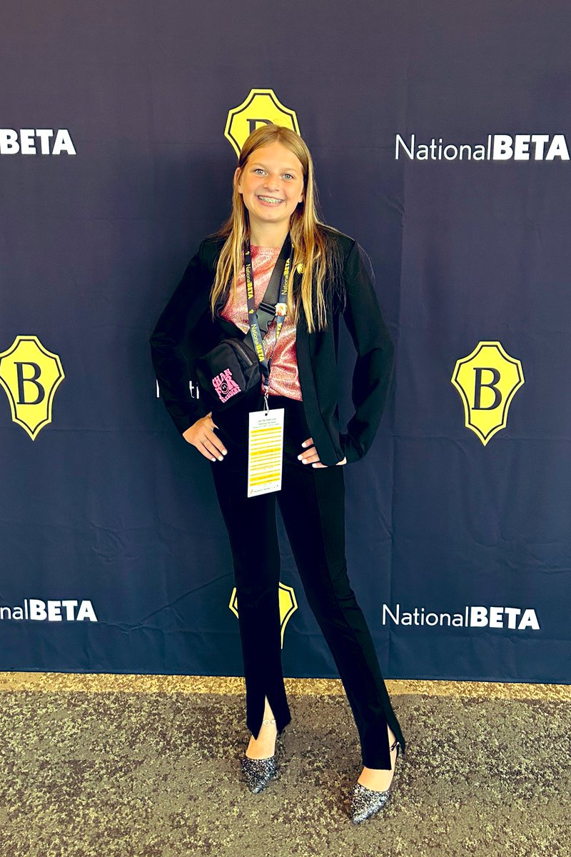 On the campaign trail!! 
Channing for President!
#betacon23 #nationalbetaclub #jrbeta