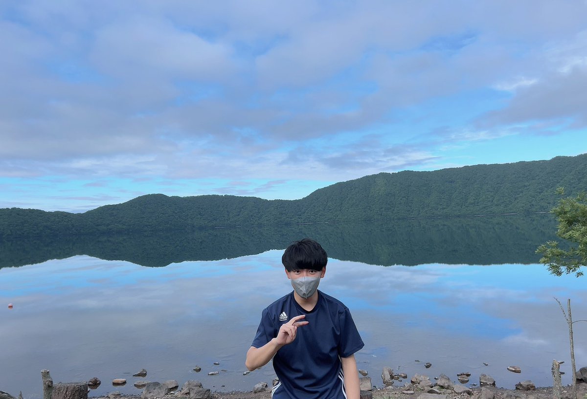make_kinger's tweet image. 弾丸北海道旅行、１日目は、地獄谷温泉と洞爺湖いってきたよ。
