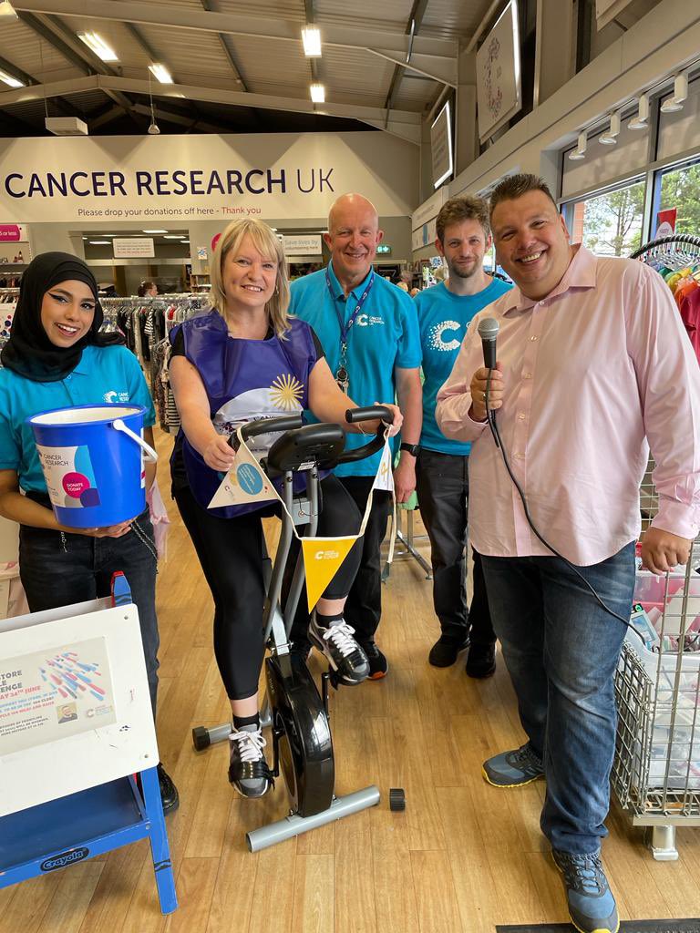 Before all the fun started with our special guests!. #cruk #childrenandyoungpersons