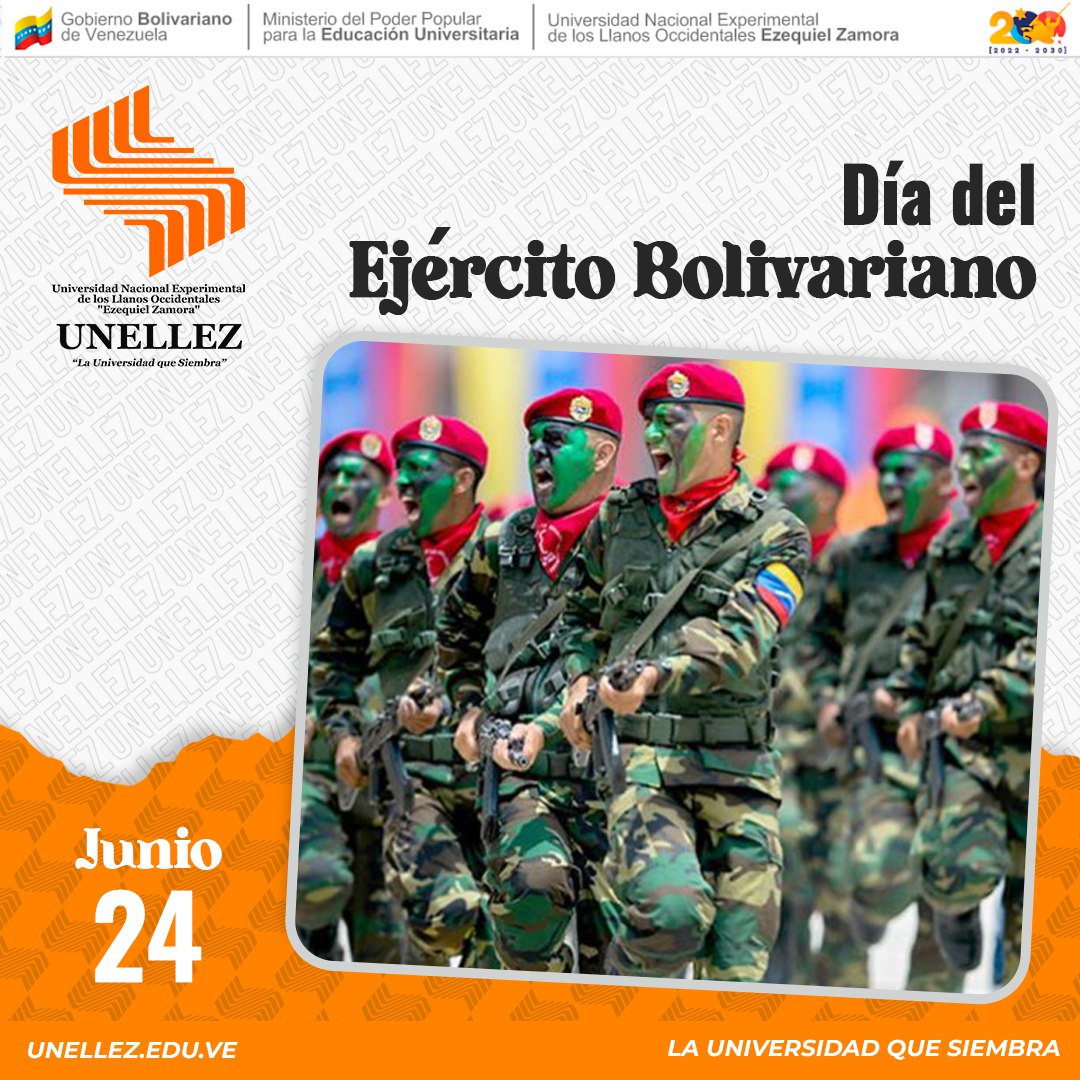 UnellezOficial_'s tweet photo. #Efemérides | La conmemoración de este día tiene sus inicios en el año 1949, luego que fuese decretado por el coronel Carlos Delgado Chalbaud, a raíz de la caída de la dictadura de Marcos Pérez Jiménez, en 1958. #24deJunio https://t.co/6cFRYyGDTn