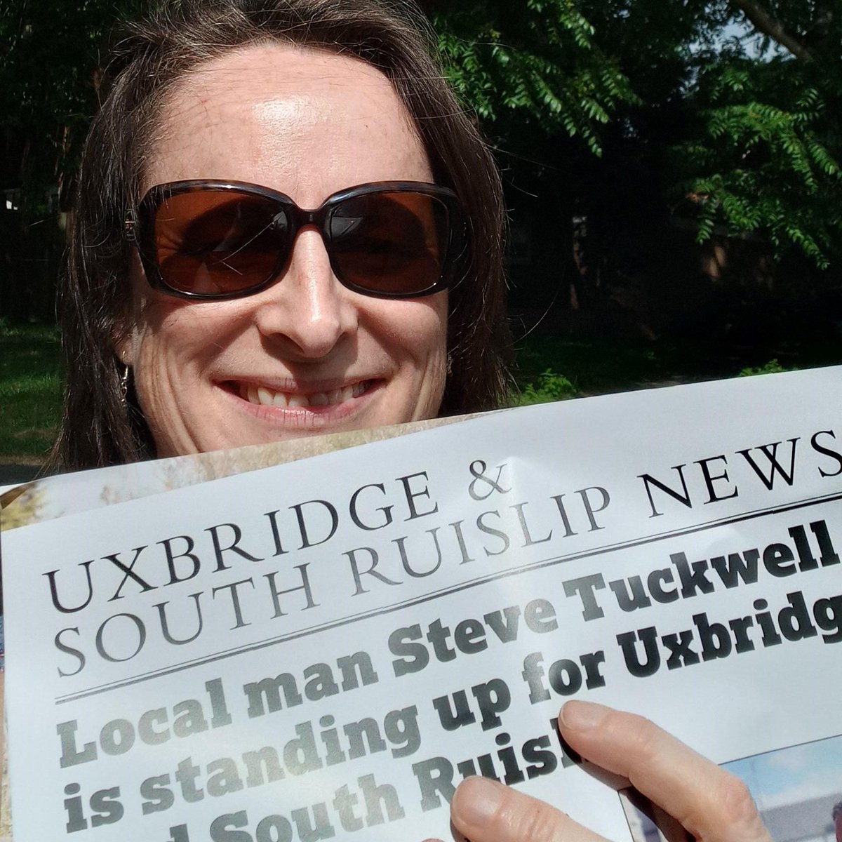 So pleased to be out for <a href="/tuckwell_steve/">Steve Tuckwell</a> on such a lovely day. Really well-run and slick operation - in it to win @conservatives <a href="/Hillingdon_Tory/">Hillingdon Conservatives</a>