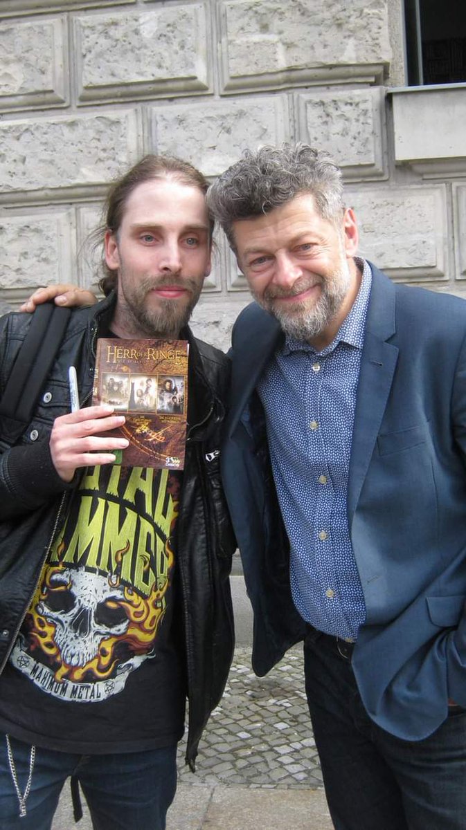 #Throwback mit @andyserkis vor 6 Jahren 💍 #gollum #herrderringe #LordOfTheRings #andyserkis