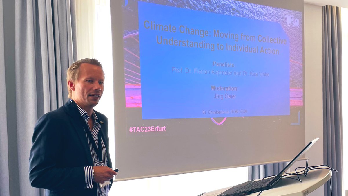 We keep building without making the necessary reductions to reduce energy consumption, <a href="/joerggeier/">Joerg Geier</a> at #TAC23Erfurt #ExchangeAlumni