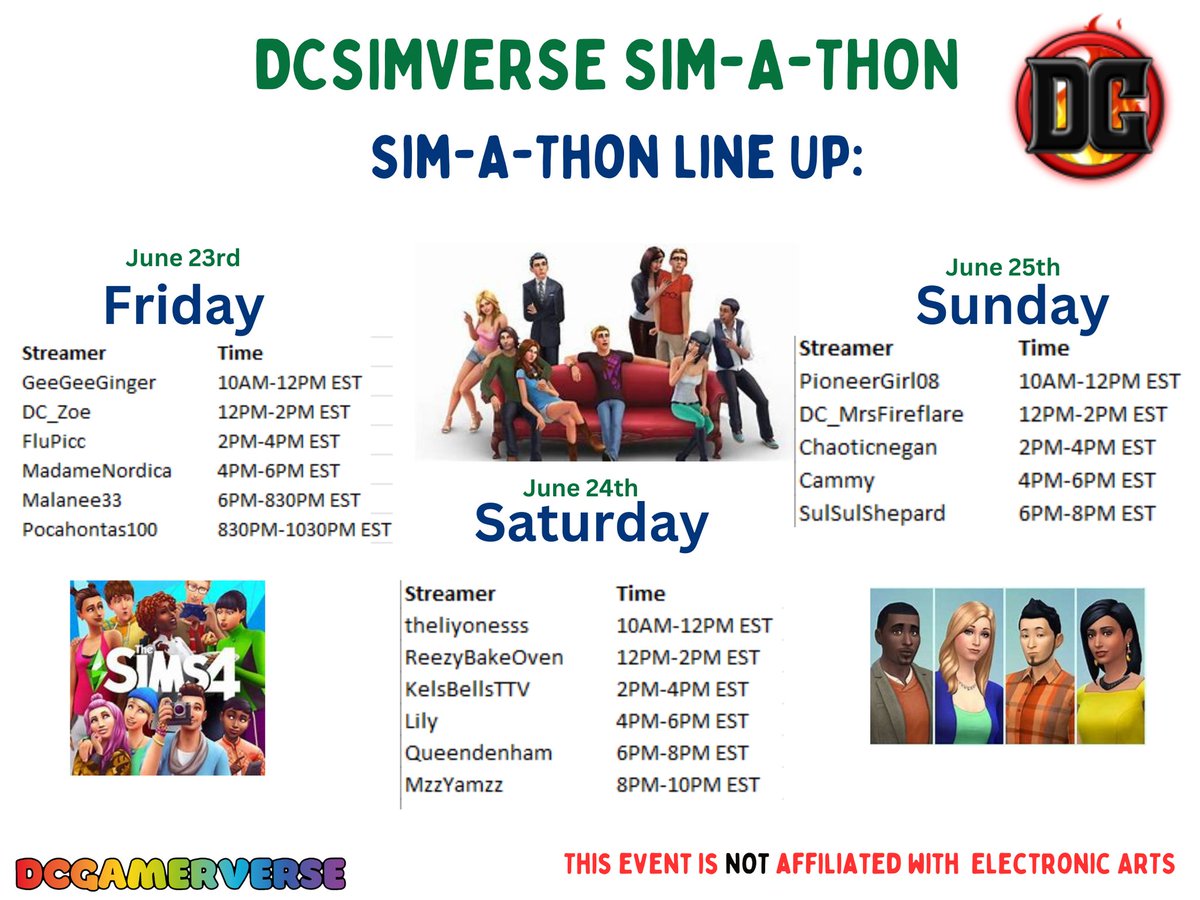 kelsbells227's tweet photo. Simathon day 2 is about to begin! Hope to y'all there! I'll be live on twitch 2 pm Est with the premier of the Dusty Palms Motel! Let's get Weird today! 🤪 #dcgamerverse #simverse #sims #sims4 #simathon #twitch https://t.co/Wgzkf2y8Ud
