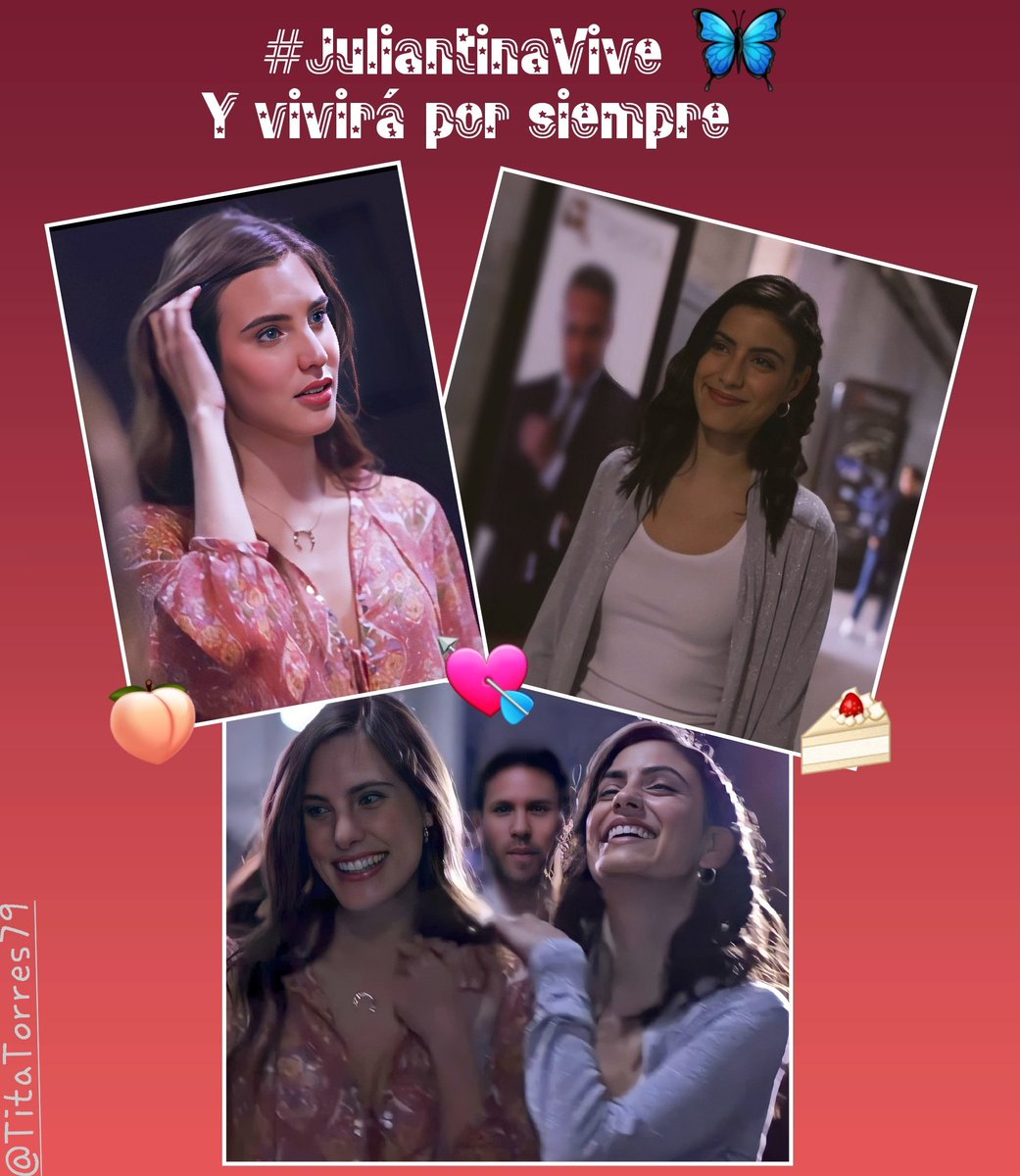 RECUERDAS A JULIANTINA
Mi Juls, mi Val, su Amor 🍑💘🍰🌈
#Juliantina #NoTeSuelto
#JuliantinaVive 🦋

@billyrovzar @bardasano @Televisa recuerden a #Juliantina
Traigan el spin-off a la pantalla.
@VIX @vixoriginals #VixStreaming es la opción para hacerlo.
#SerieYPeliculaJuliantina