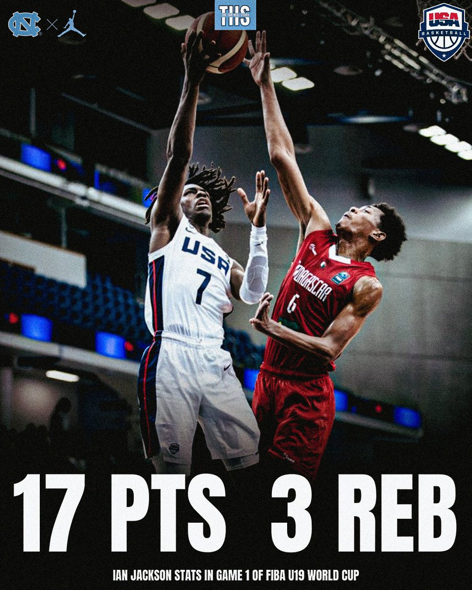 Ian Jackson had put on a great performance in the opener of the 2023 Team USA U19 FIBA World Cup. Jackson had 17 points, 3 rebounds and 3 assists. Team USA beat Madagascar, 136-69. 🐏🔥🇺🇸