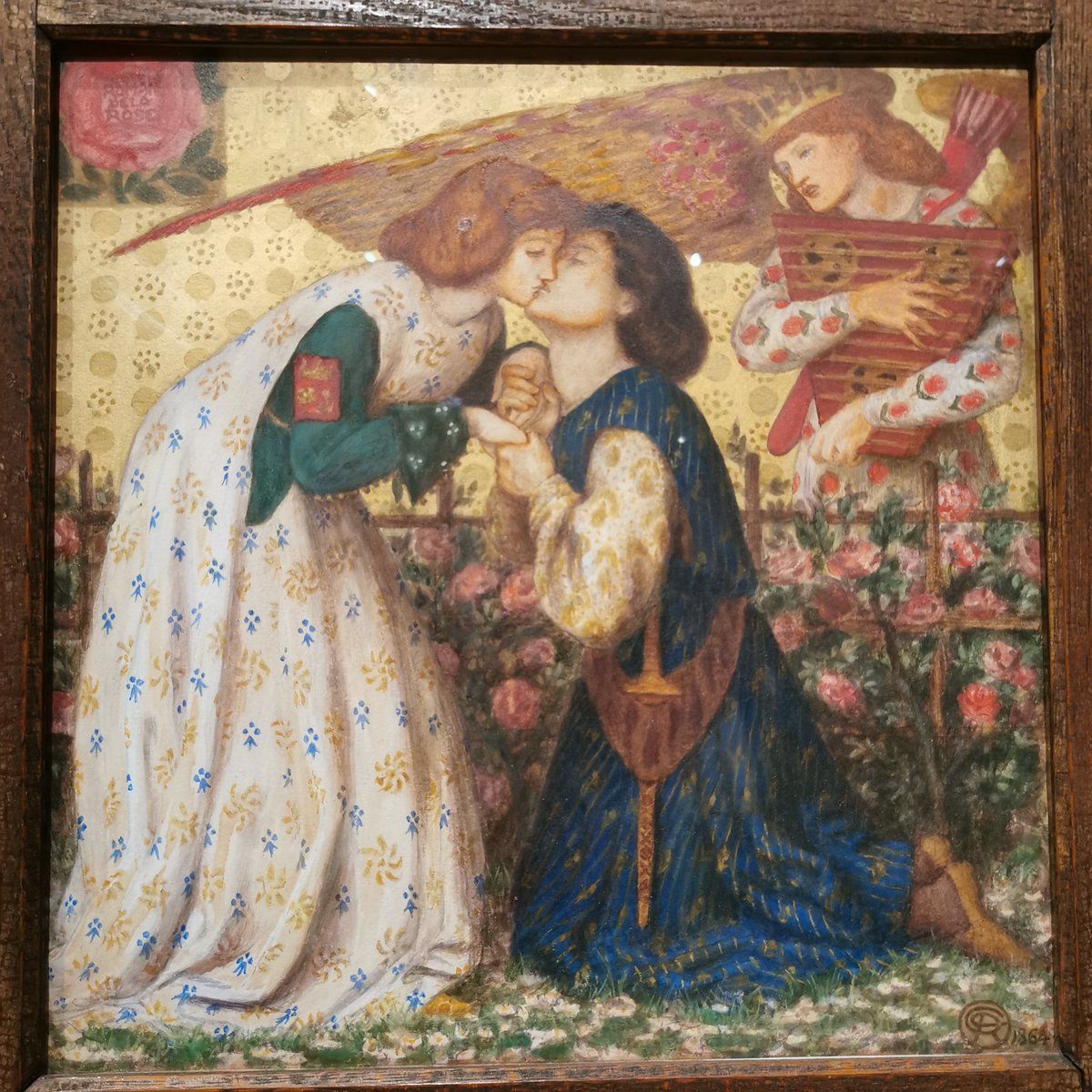 What if we kissed at The Rossetti's exhibition