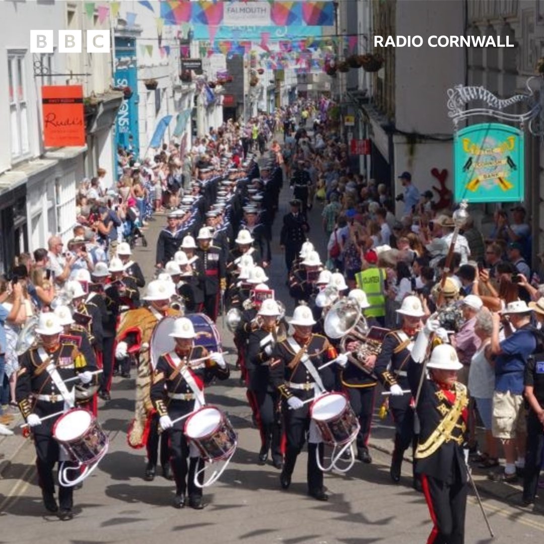 BBCCornwall's tweet image. More pictures from the #armedforcesday2023 Falmouth military parade 🥁🎖️