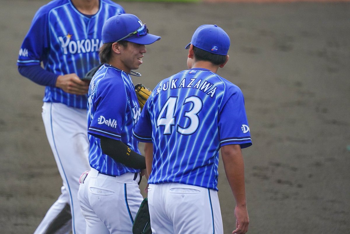 なぎたん、スーパーキャッチありがとう🙏
2023.06.24 鎌ヶ谷スタジアム
#baystars #深沢鳳介 #村川凪