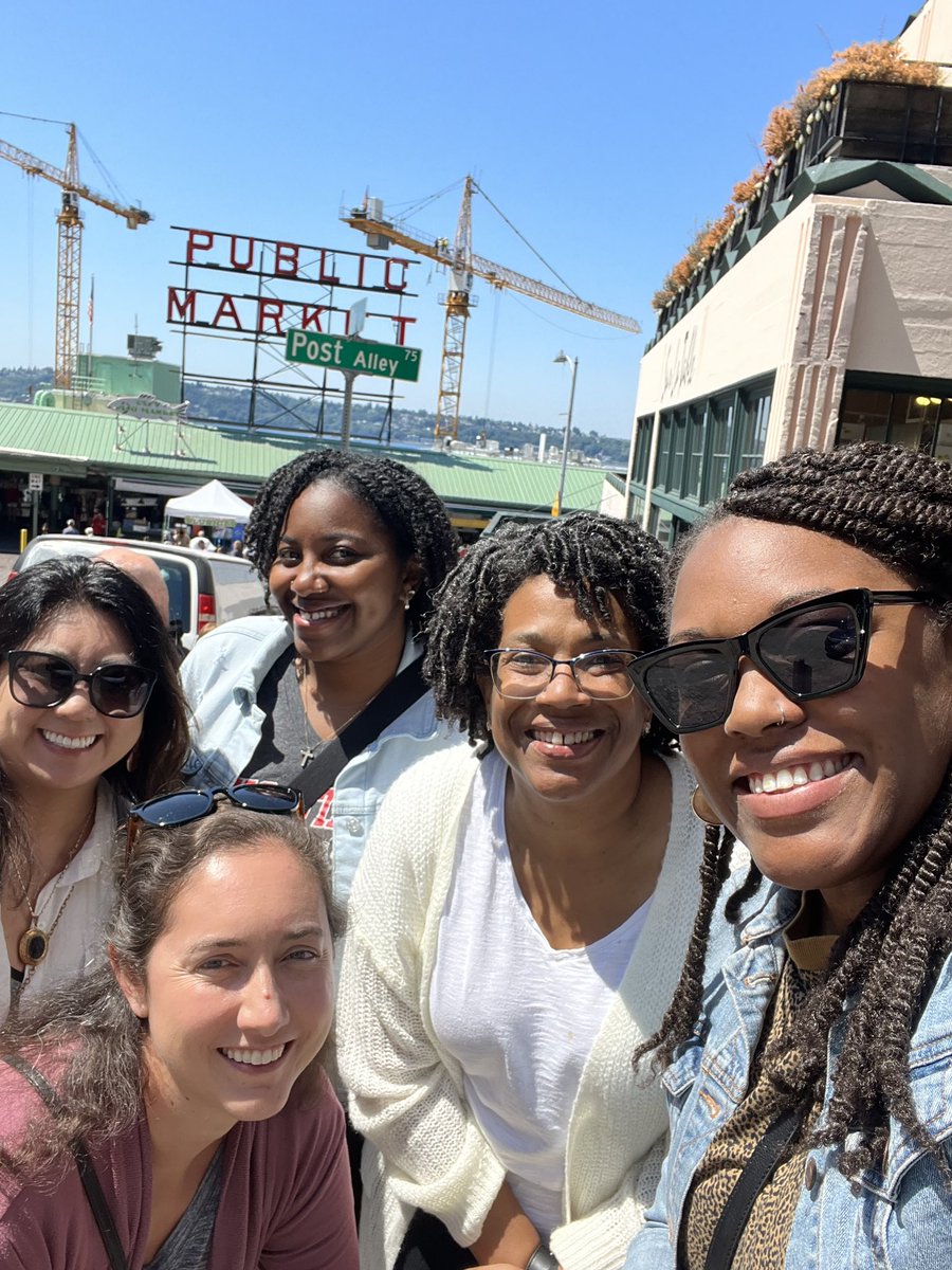 I’m honored to train/mentor this exceptional group of smart, committed, fun, PhD-prepared child health equity researchers addressing #StructuralRacism #RuralHealth #MentalHealth #MCH and #Sleep through #HSR and #HealthPolicyResearch.  #ARM23 #ExploringSeattle #NCHHealthEquity