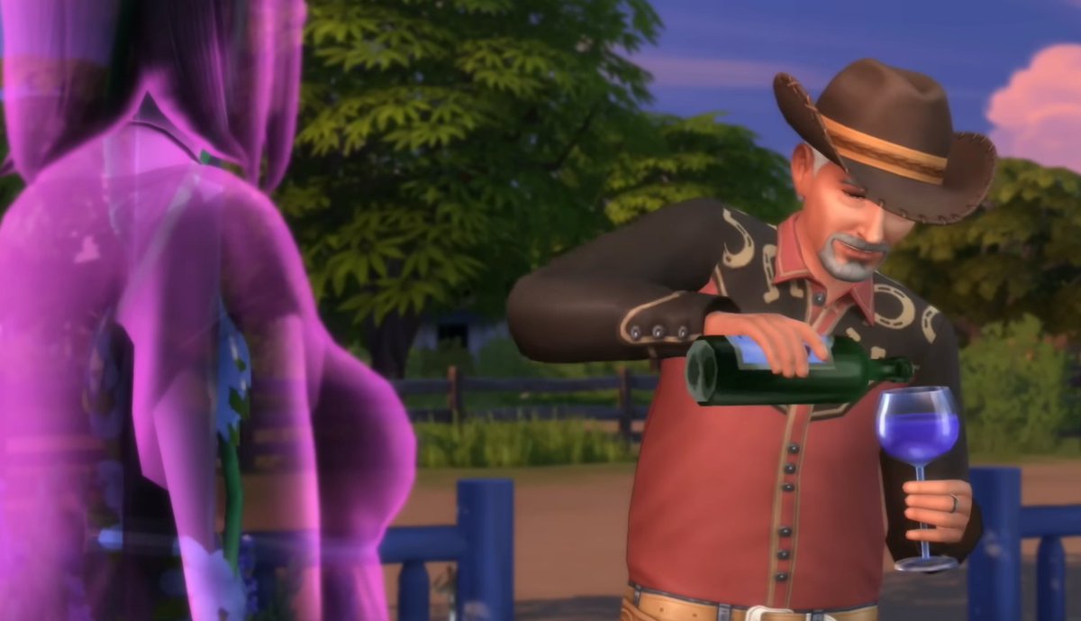 Bringing dead partner back to life? What are your theories?
#Sims4horseranch