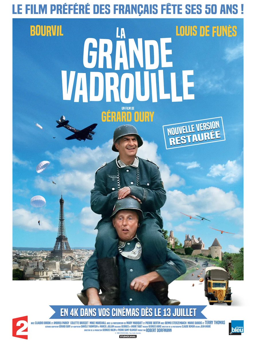 KristofferVad's tweet photo. @davidcinema La Grand Vadrouille (Don’t look now, we’re being shot at). Comedy masterpiece! https://t.co/ciLK59TO11