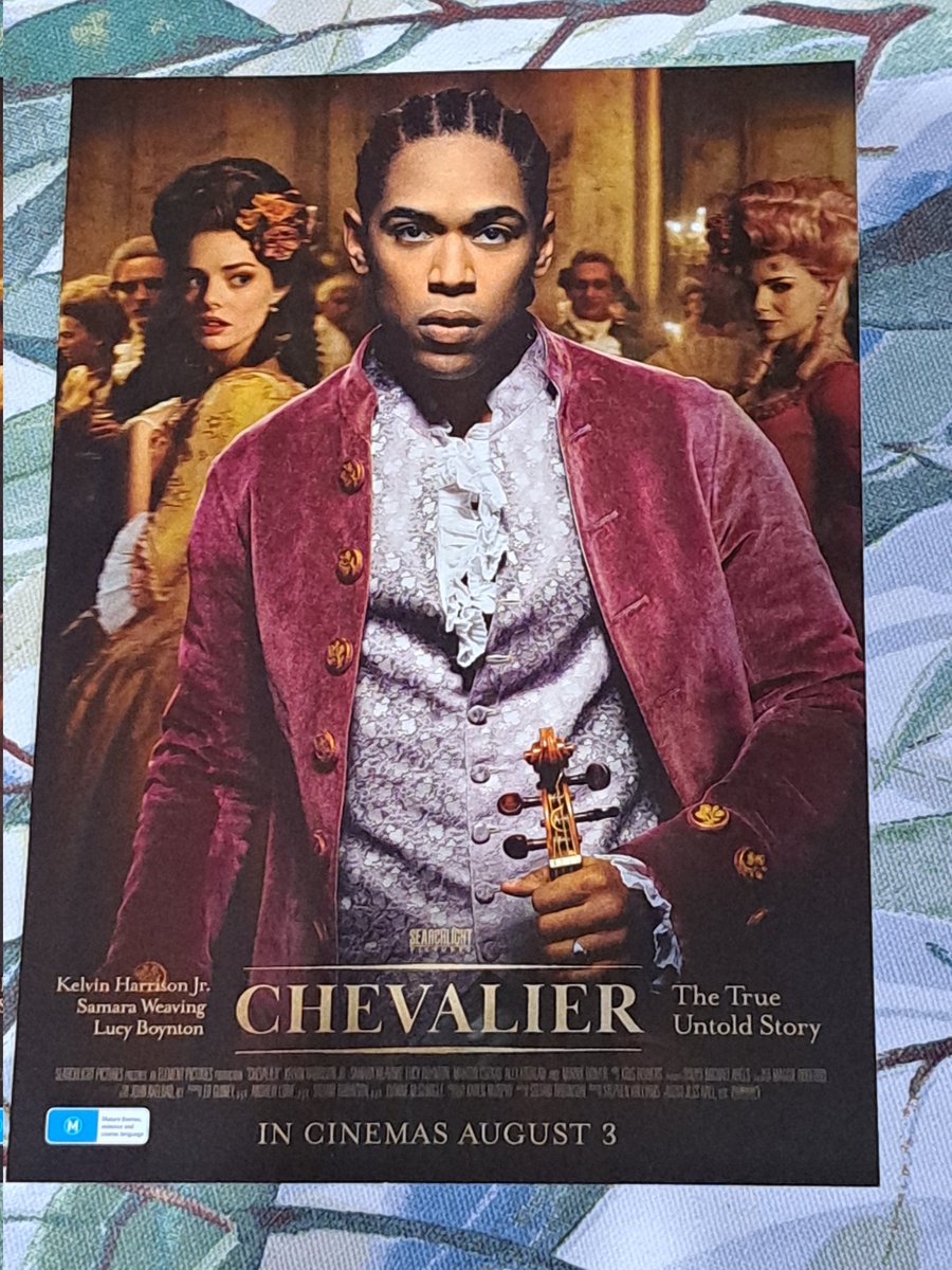 Wonderful to see the #Chevalier film tonight via the Travelling Film Festival. Fabulous to also have leading lady #SamaraWeaving's dad in attendance, seeing the movie for the first time. 

We really enjoyed the film and thoroughly recommend it. 🎻