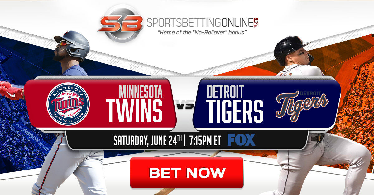 Bet MLB!!

Minnesota Twins -1.5 +103
Detroit Tigers 1.5 -125
 
Click link in Bio
#MLB #MNTwins #RepDetroit #bettingodds #bettingexperts #sportsbettingonline #SBO
