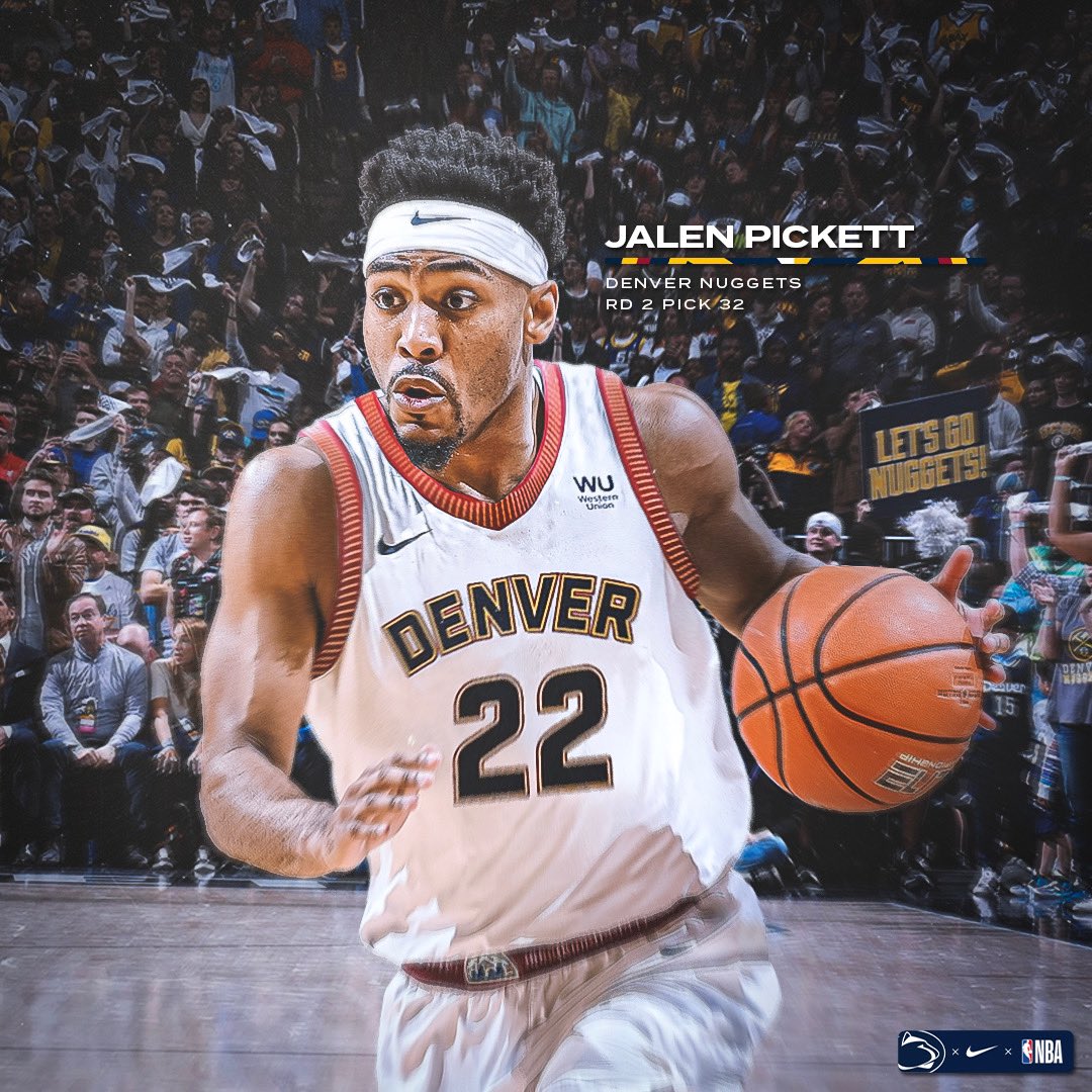 PennStateMBB's tweet photo. Mile High Pick 🏔️ @JalenPickett7 

#WeAre | #MileHighBasketball https://t.co/usoZRsSMPt