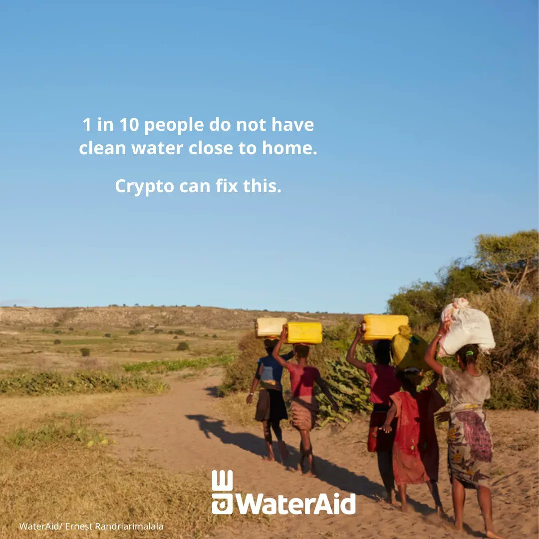 WaterAidAmerica's tweet image. 0.06 BTC could install a community well. #DonateCrypto: buff.ly/3SUY4Y2 @TheGivingBlock