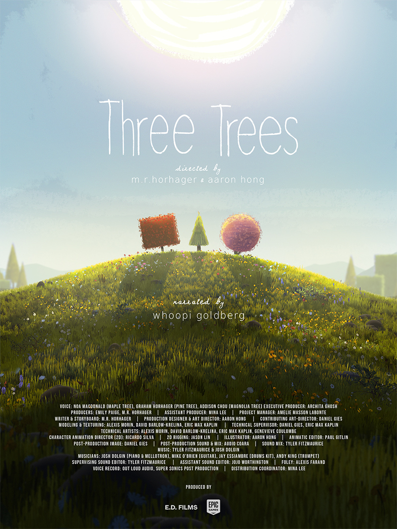 LePetitSeptieme's tweet photo. With #ThreeTrees, M.R. Horhager and Aaron Hong offer an animated film created using a technique from the creative world of video games. Discover it before anyone else as the film makes its world premiere today at the Palm Springs International ShortFest.
https://t.co/Cb82j9P89i https://t.co/kD2DhYpc9q