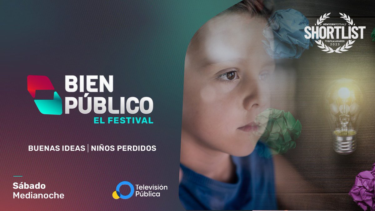 festivalpublico's tweet photo. Esta medianoche, #BuenasIdeas &amp; #NiñosPerdidos❗️

Junto a Francisco di Paola, CEO de @diPaolaLatina; Gastón Cánaves, director general creativo en @dentsuCRTVAR ; Ana Rosa Llobet, Presidenta de @missingcharg; y @ChristianFGauna, Lic. en Comunicación.

Con @maxilegnani
@TV_Publica https://t.co/mljb5Yy04f