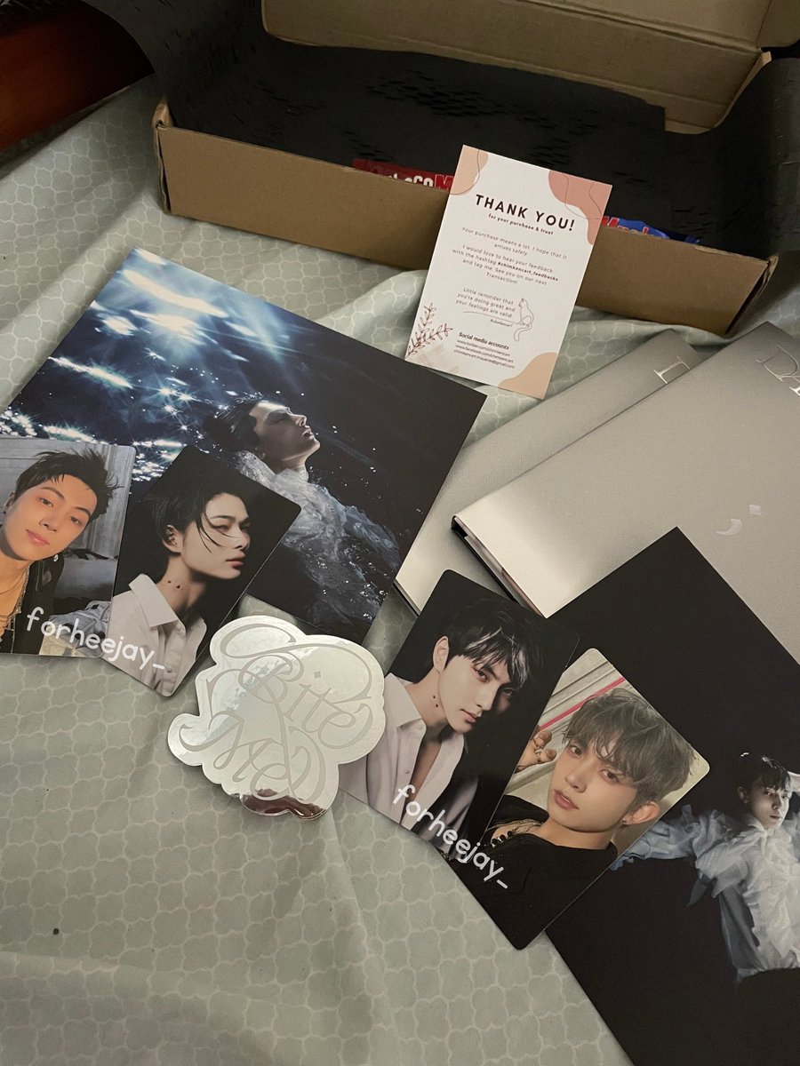 forheejay_'s tweet photo. — #chimkencart_feedbacks ✨

my heejay db arrived safely 🥹 thank you so much @chimkencart for securing the items! seller was really nice and had a smooth transaction with them~ https://t.co/qiRAT4Cxyy