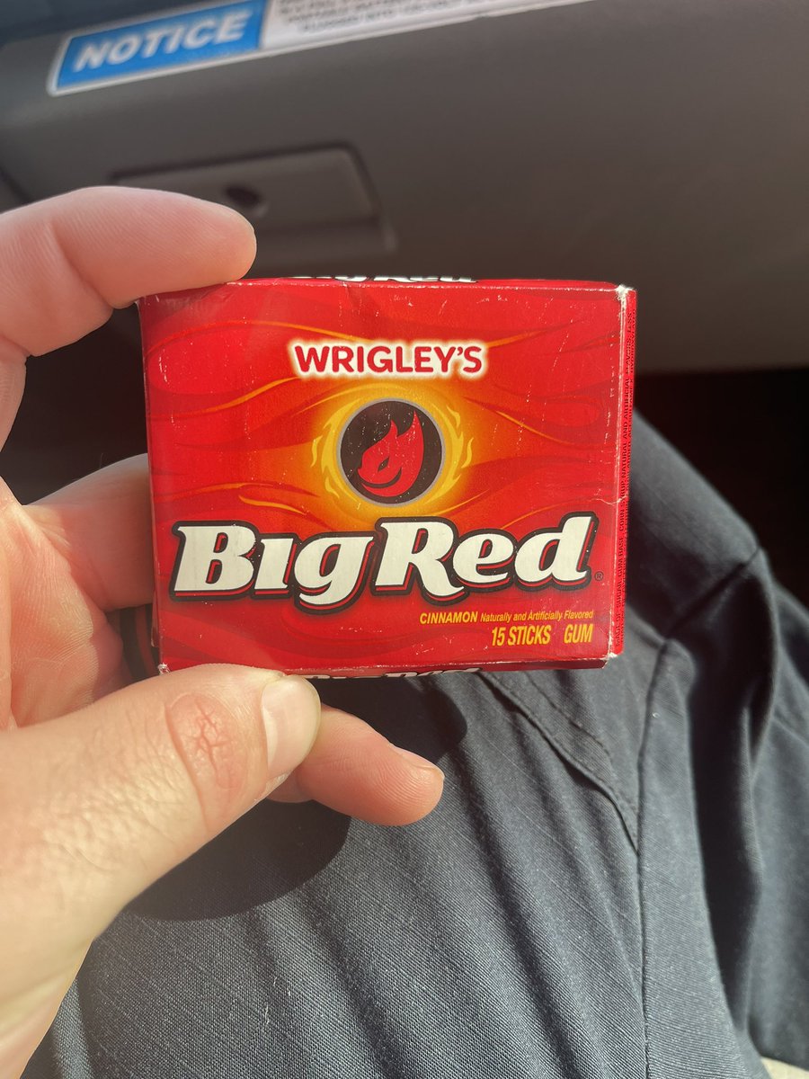 BradDad™ on Twitter "If you don’t chew Big Red, then fuck you"