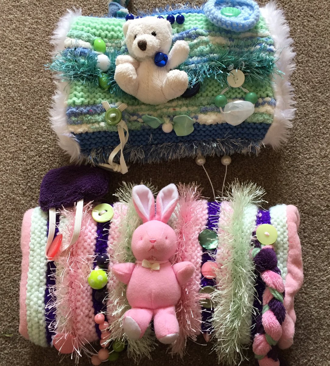 @McDonaldsUK So pleased you have soft toys not plastic. My friend makes Twiddle Mitts for Dementia patients and some of the little soft toys are wonderful for this although the Charity shops charge quite a lot for them