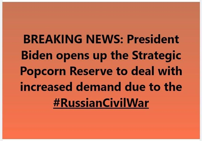 BREAKING NEWS: #Moscow #WWIII #Putin #RussianCoup #Prigozhin #Wagner 🍿