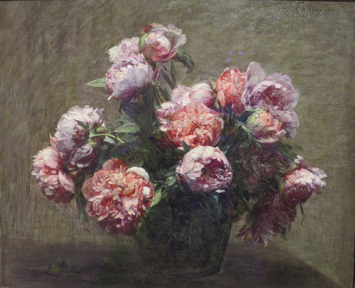 Henri Fantin-Latour’s pink peonies