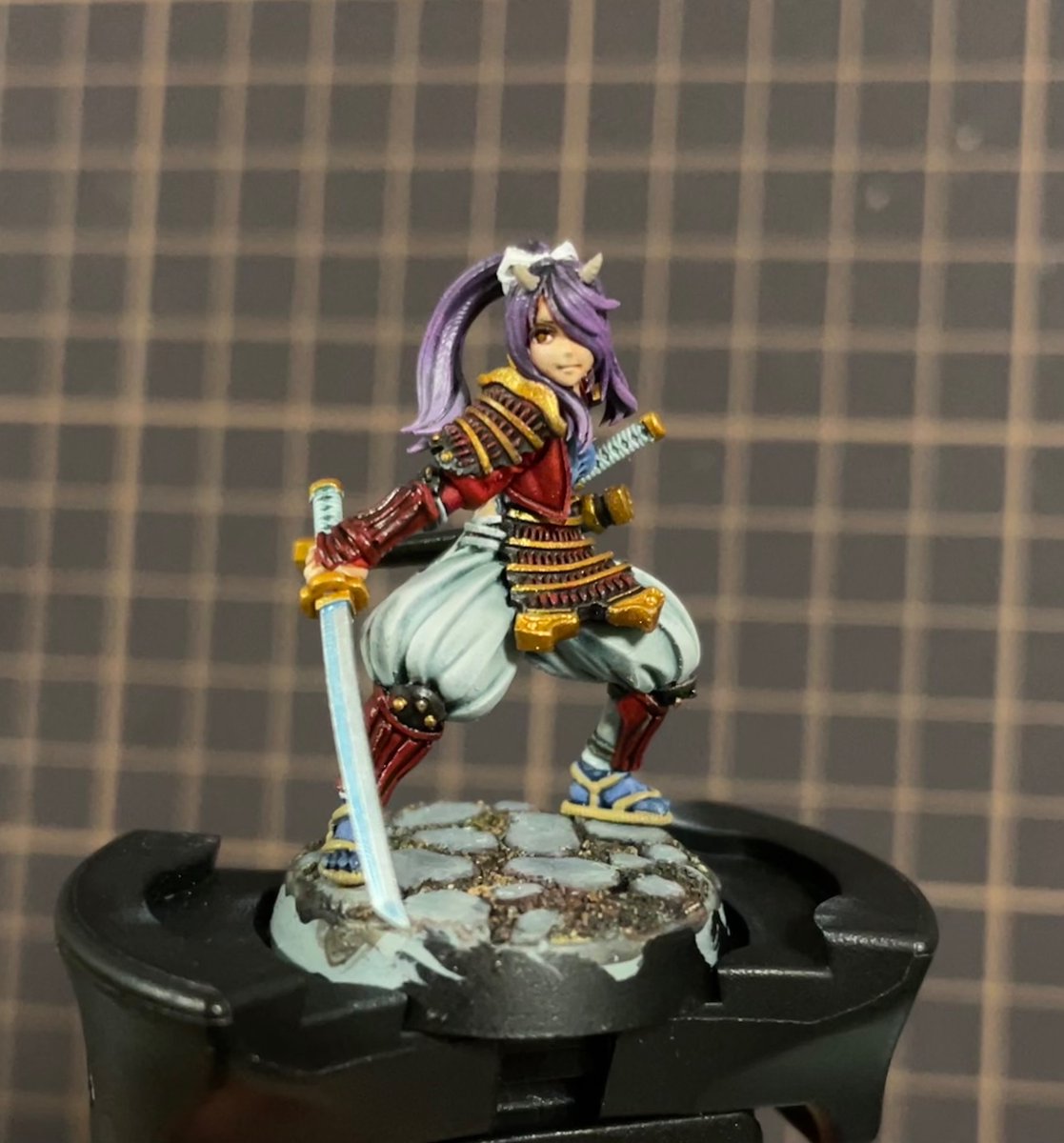 あとすこーし！ #miniaturepainting #paintingMiniatures #miniatures #TRPG #TTRPG #DnD #ミニチュア #ミニチュアペイント #ボードゲーム #ダンドラ