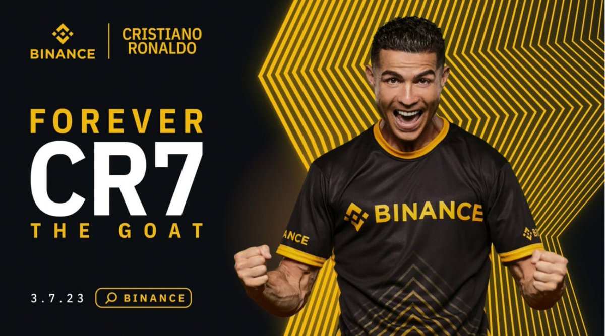 Cristiano Ronaldo, 3 Temmuz 2023'te ikinci özel #NFT koleksiyonunu yayınlamak için #Binance ile güçlerini birleştiriyor.

#bitcoin