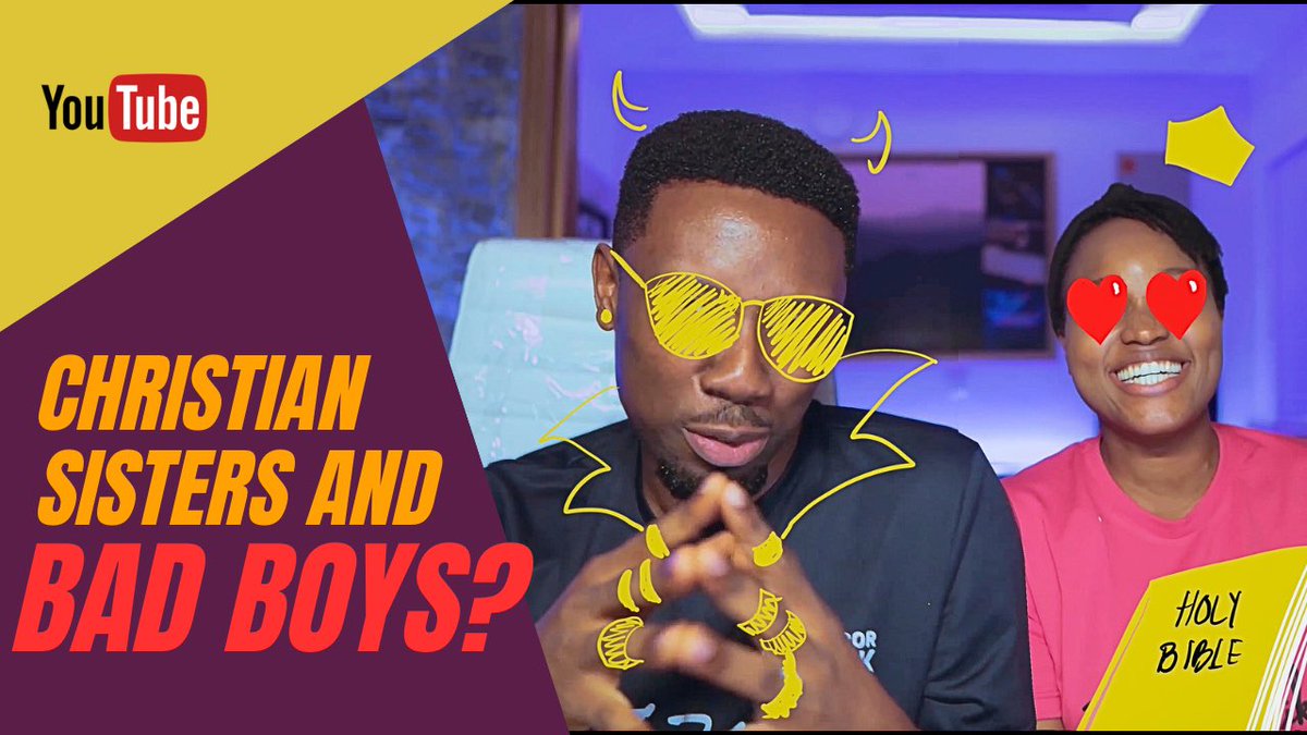 Say no morrrrrrre!!! 
Why Do Christian Sisters Fall for Bad boys?
youtu.be/2GqVpmJ1NVw