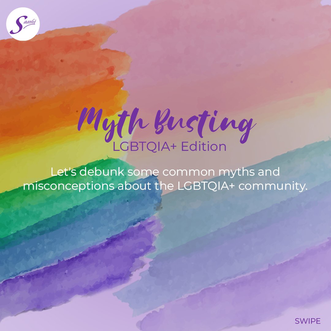 SaathiPads's tweet photo. ✨ Learning more about our differences helps promote inclusive, empathetic and safe spaces and create a world where everyone is accepted for who they are.
#SaathiPads #LGBTQIAMythBusting #EmbraceTheTruth #AcceptanceForAll #LoveIsLove https://t.co/V6wGETcS7o