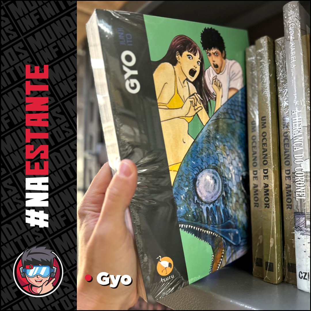 M_InfinitosBR's tweet photo. Tadashi e Kaori vão passar férias em Okinawa, uma ilha ao sul do Japão. Depois de um mergulho no mar, eles começam a sentir um cheiro estranho...

#mundosinfinitos #geek #mangas #devirbrasil #gyo https://t.co/is5QDrLJGZ