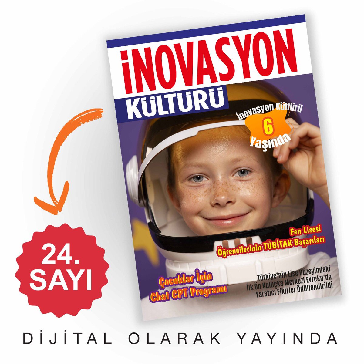 İnovasyon Kültürü Dergimizin 24. sayısı dijitalde yayınlandı! inovasyonkulturu.com