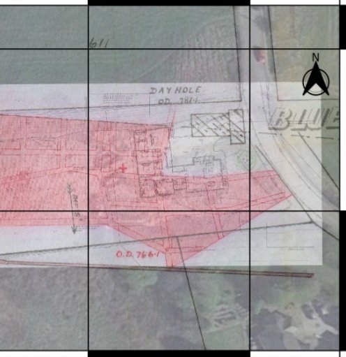 Geoinvestigate's tweet photo. #Geoinvestigate's #microdrilling #siteinvestigation following #CMRA for a #housing development near #Huddersfield reveals complicated conditions including 'day hole' adit, very shallow collapsed #coal #mineworking overlain by infilled ground as well probable pillar robbing. https://t.co/cinmsjp6pI