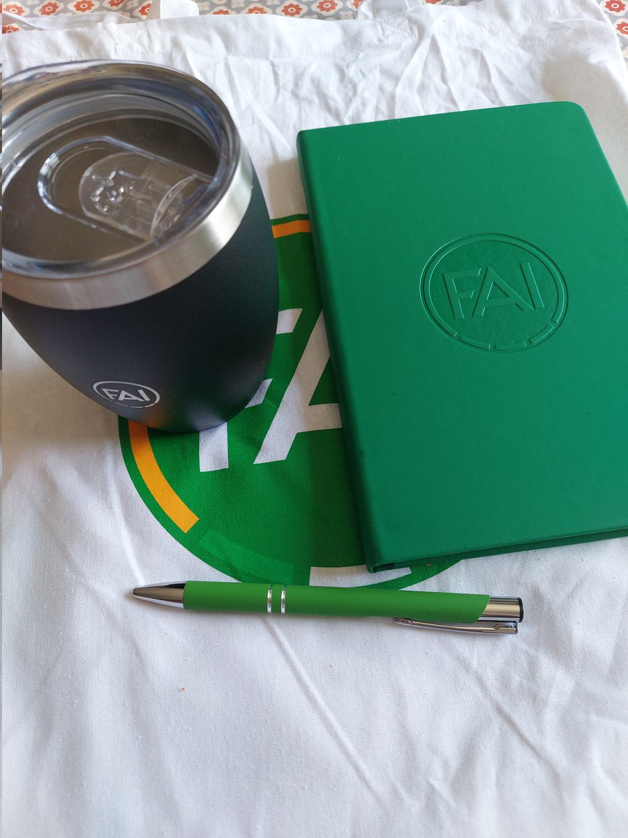 Enjoying my gifts from today's FAI Grassroots conference. Some interesting insights from clubs, panelists, and Stephen Kenny. <a href="/FAIreland/">FAIreland</a> <a href="/GerMcDermott/">Ger McDermott</a> <a href="/finnegan_laura/">Laura Finnegan PhD</a> <a href="/BaldoyleUtd/">Baldoyle United FC</a> @FAICoachEd <a href="/Homefarm_FC/">HomeFarm FC Official</a>