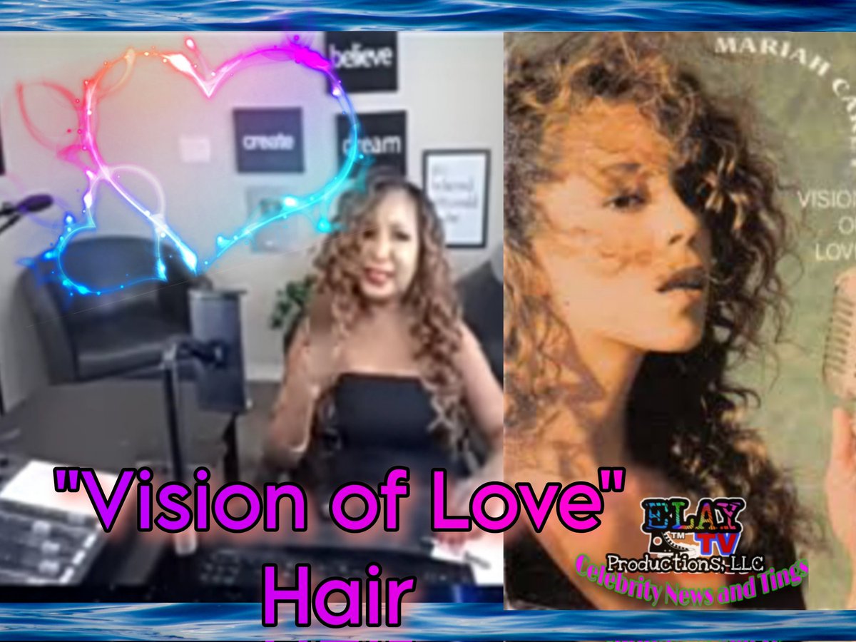 In today's episode of Sharrell's World she rocks the #MariahCarey Vision of Love hair☺️😃😍 Nice Hair! You look GREAT 🌹🌹link 2 Sharrell vid here youtube.com/live/OL6Uzffx6…
.
#elaytv #elay 😎📺✌🏼🛸 #hairstyle #HairTwitter #haircare  #curlyhair #celebrity #hypehair #hair #saturday