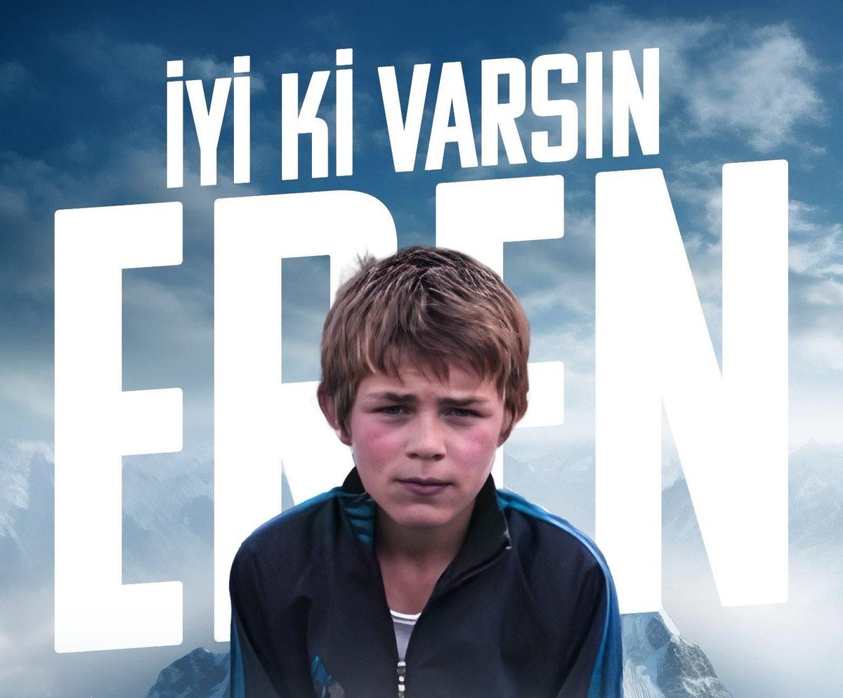 Yüreği güzel, cesur vatan evladı Eren Bülbül! 

İYİ Kİ VARSIN EREN🇹🇷