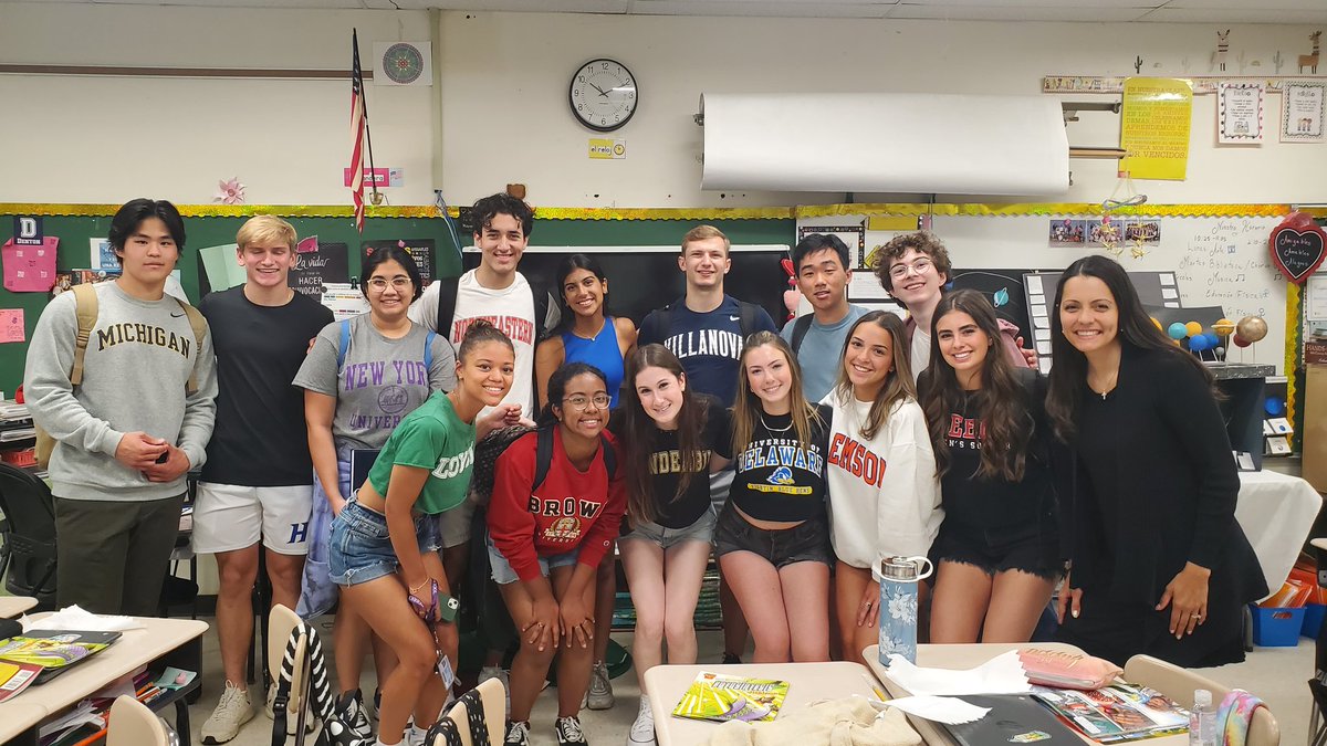 Grateful to have been your 5th Grade Spanish Language Immersion Teacher! So proud of all my students' hard work! Can't believe you're graduating High School! We will miss you! <a href="/HerricksSup/">Dr. Sinanis Sup</a> <a href="/DentonAvenueAP/">Lily Ho</a> <a href="/DentonDucks/">Dominick Tolipano</a>