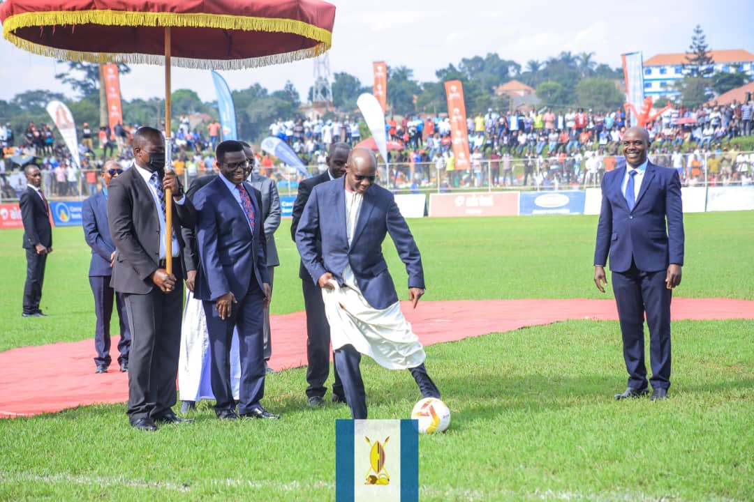 EMPOLOGOMA Y'A BUGANDA 
 Has four official touches in a year;
✓ Opening masaza tournament
✓ Closing Masaza tournament 
✓Opening Bika tournament 
✓ Closing Bika tournament 
#MasazaCup2023 , @BugandaOfficial