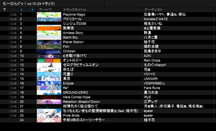 mgn_shock_pan's tweet photo. 6番手のShock_Panの本日のリストです！
Vsingerはガチで最高！

#むーびんぐっ https://t.co/TnQAL7wS2Q