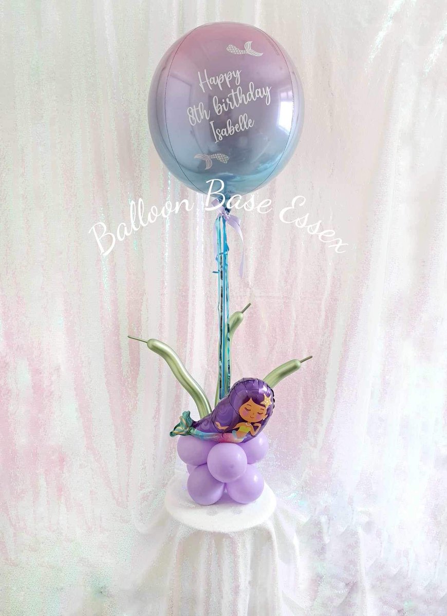 Mermaid theme for an 8th birthday party 🧜🏻‍♀️ 
#balloons #mermaidtheme #partytime