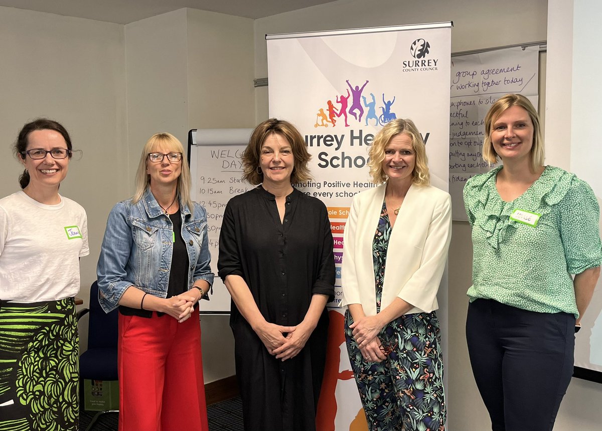 Huge respect for talented women delivering day 3/3 specialist #PSHE teacher training: Joanna Feast @cleanwellbeing, Sarah Lyles @SHealthySchools, with financial education expert @PollyBarnesEd - together with @SurreyPCC #preventingVAWG #healthierrelationship