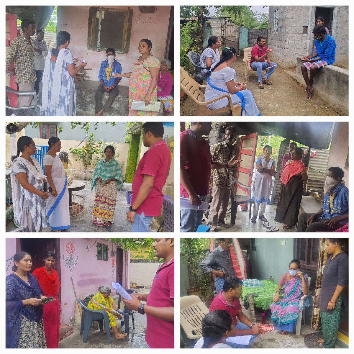 #NikshayaDiwas held at #TUPalwancha, #TBACF camp organized Collected sputum samples from #Tbsuspects. #TBsymptoms,diagnosis,NPY,TPT,IGRA,PMTBMBA explained to people.And the patient's #homevisit was assured that we stand by theTBpatient's family and the #consent form was taken.