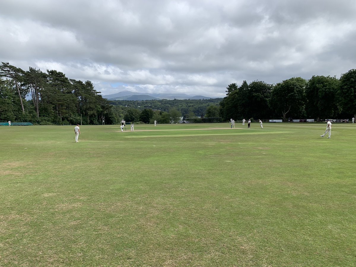 #anglesey #menaibridge #cricket grounds don’t get much more picturesque than this