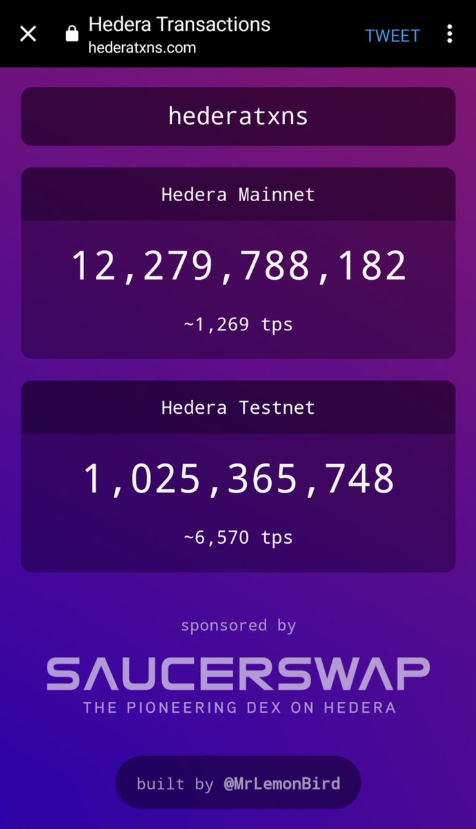 That @hedera Testnet though..
$HBAR🦾