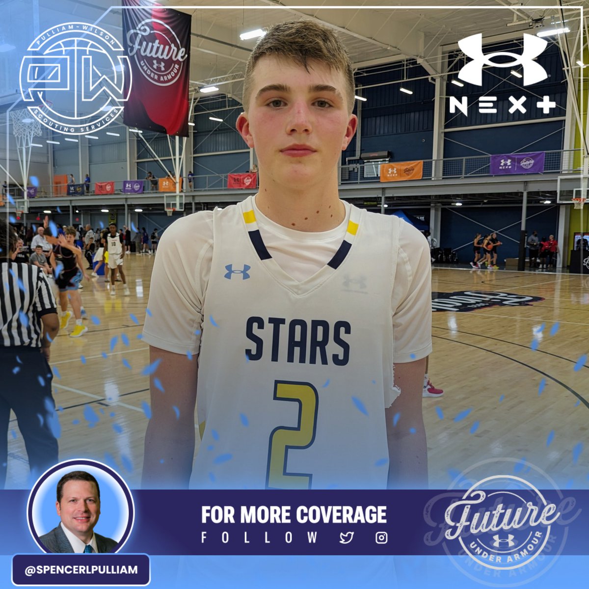 Spencer Pulliam (@spencerlpulliam) on Twitter photo 📍 #UAFuture <a href="/circuitfuture/">UA Future</a>
📂 STARS (<a href="/StarsBballClub/">STARS Basketball Club</a>)
👤 Nolan Coffman (<a href="/Nolan_Coffman4/">Nolan Coffman</a>)
📝 Another Kentucky native making his presence known this weekend is 2027 6'3" F Nolan Coffman. The versatile swingman should be a valuable piece for Madisonville North Hopkins (KY) HS in 📍 #UAFuture <a href="/circuitfuture/">UA Future</a>
📂 STARS (<a href="/StarsBballClub/">STARS Basketball Club</a>)
👤 Nolan Coffman (<a href="/Nolan_Coffman4/">Nolan Coffman</a>)
📝 Another Kentucky native making his presence known this weekend is 2027 6'3" F Nolan Coffman. The versatile swingman should be a valuable piece for Madisonville North Hopkins (KY) HS in