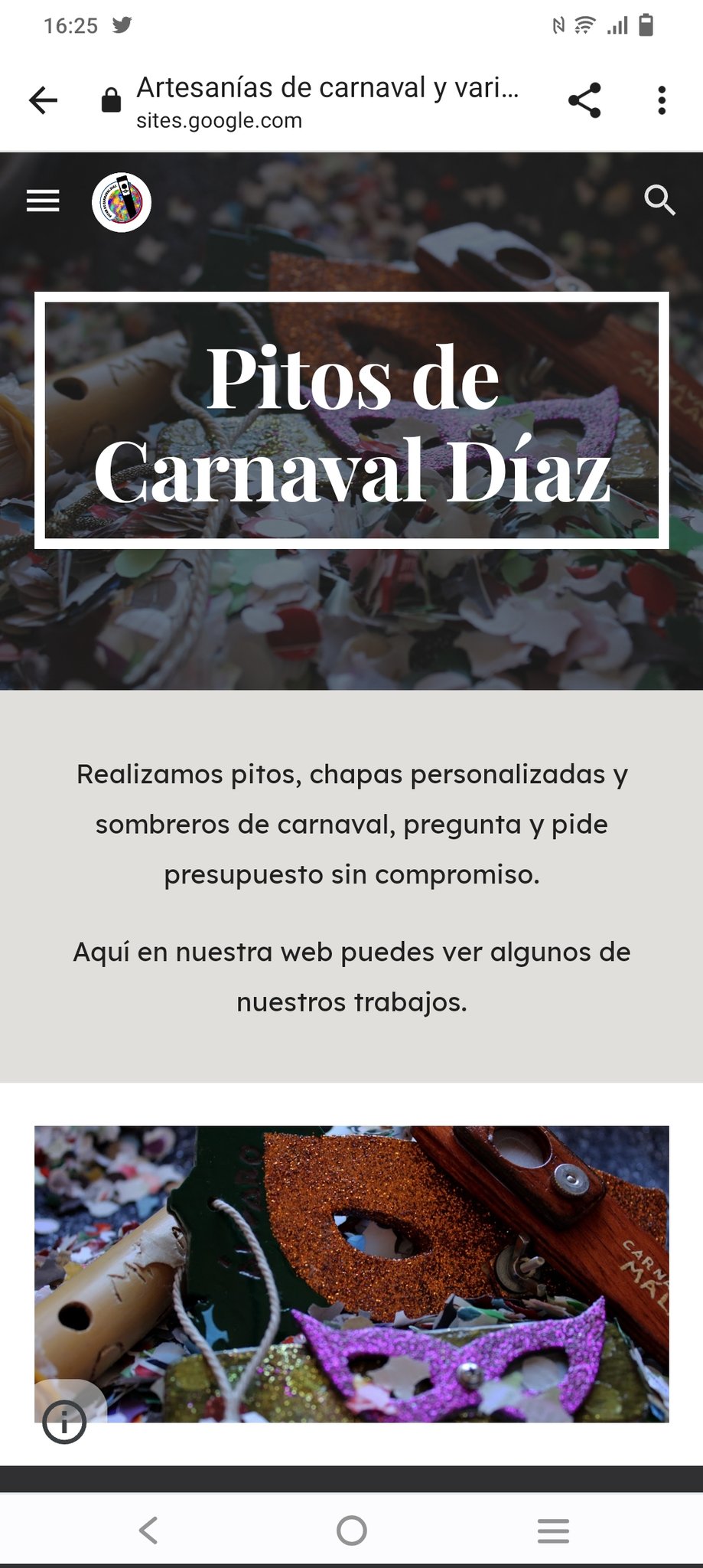 Pitos, chapas y artesanías de carnaval Díaz (@pitos_diaz) / X