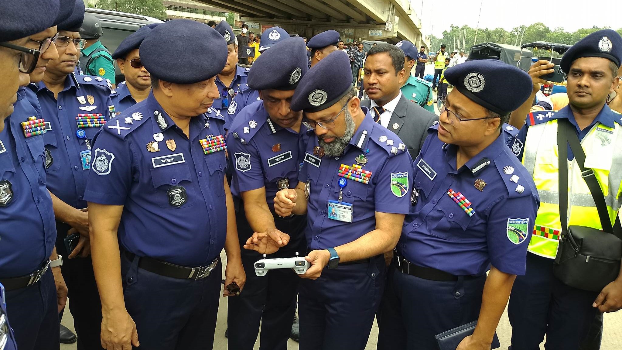 যানজট নিরসনে ঢাকা – টাঙ্গাইল মহাসড়কে পুলিশ তৎপর থাকবে