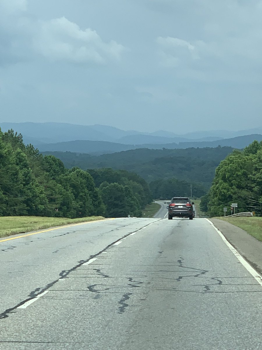 Do you see why it’s called Blue Ridge Mtns?