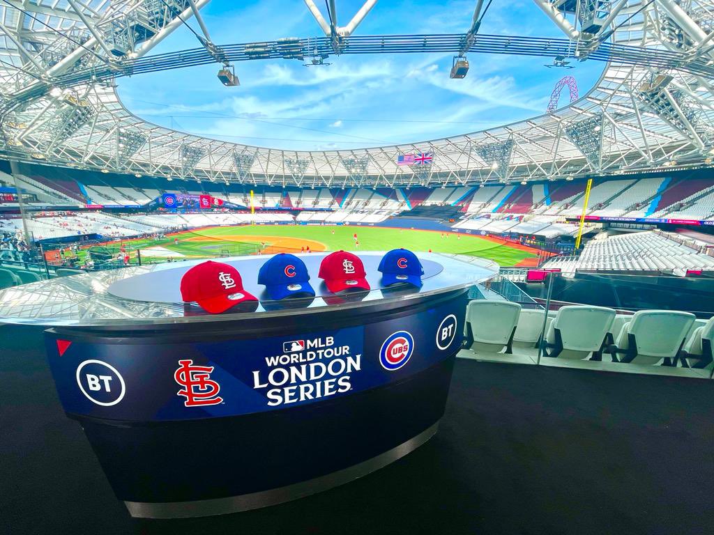 Delighted to be the lighting/crew provider for <a href="/NorthOneTV/">North One</a> for the #MLB in London this weekend for <a href="/btsport/">TNT Sports</a>